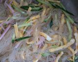 A picture of step 12 of Sweet and Tart Chinese Cellophane Noodle Salad.