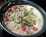 Spicy Zucchini Noodle Pasta with Toomatos recipe step 4 photo