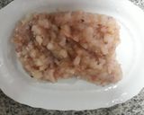 Foto del paso 4 de la receta: Flamenquines de lomo langostinos, palitos de mar, merluza y bechamel 1º