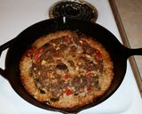 A picture of step 12 of Skillet Meatloaf Bomb & Easy.