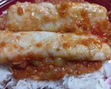 A picture of step 6 of Hake in Spanish Sauce.