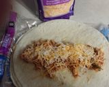 A picture of step 2 of Chicken Tinga Enchiladas.