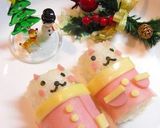 A picture of step 7 of Bento with Barrel Cats.