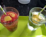 Une image de l'étape 2 de Boisson aux cerises et boisson mojito.