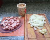 Foto del paso 1 de la receta: Potaje de porotos y jamón cocido