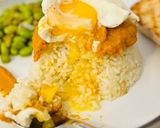 Foto del paso 1 de la receta: Arroz a la cubana con edamame salteado 🫛 🌾 🫛 🌾