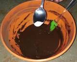 Chocolate candy cake recipe step 5 photo