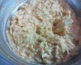 A picture of step 3 of Cabbage Fritters....