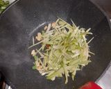 辣炒青江菜絲的食譜步驟2照片