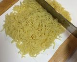 A picture of step 1 of Hakata-Style Gyoza Made with Yakisoba.