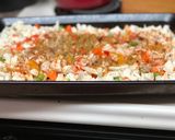 A picture of step 2 of Baked cauliflower,carrot and peas sabji#hmf#breakfast#post no 3.