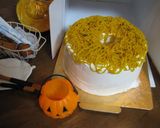 A picture of step 25 of Kabocha Squash Chiffon Cake.