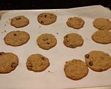 A picture of step 6 of Toffee Oatmeal Cookies.