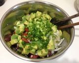 A picture of step 4 of Hawaiian Octopus Poke.