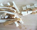 A picture of step 1 of With Bread Crusts ✿ Caramel Almond Rusks.