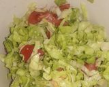 Foto del paso 3 de la receta: Marineras de suquinis y Ensalada de lechuga y tomate