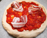 Foto del paso 6 de la receta: Coca o pizza de panceta, anchoas y parmesano