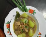 Foto langkah ke 3 dari resep Rawon labu siam.