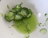 A picture of step 1 of Christmas Potato Salad Wreath.