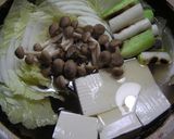 A picture of step 3 of Oyster Hot Pot Made with Hatcho Miso.