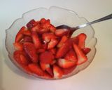A picture of step 2 of A Tasty Way to Eat Strawberries.