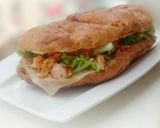 A picture of step 5 of Salmon And Cheese Sandwich.