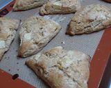 A picture of step 3 of Caramel Apple Scones.