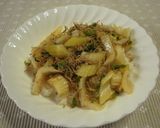 A picture of step 6 of Italian-Flavored Stir-Fried Celery and Chirimen Jako (Semi-dried tiny sardines).