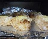 A picture of step 5 of Easy Broiled Onigiri with Bonito Flakes and Cheese.