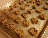 A picture of step 6 of Almond Flour Raisin Cookies.