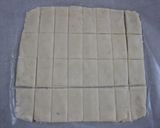 A picture of step 3 of Non-Oil Ginger Rice Crackers made with Rice Flour.