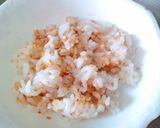 A picture of step 2 of Radish Dandelion Sushi Balls For Doll Festival or Mother's Day.