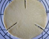A picture of step 3 of Savory Snack Bread: Cute Sunflower Shaped Hamburger Bread.