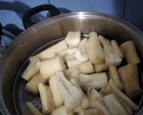 Foto langkah ke 6 dari resep Singkong Kukus.