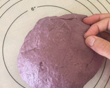 Foto langkah ke 7 dari resep Roti Sobek Ubi Ungu.