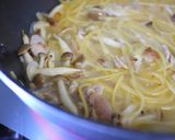 A picture of step 5 of For Lunch Rich & Delicious Soup Pasta.