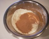 A picture of step 1 of Cocoa Scones Made with Olive Oil.