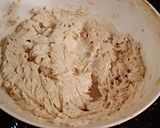 A picture of step 5 of Peanut Butter Indivdual Cheesecakes Topped with Chocolate Ganache.