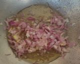 A picture of step 2 of Aloo methi.