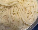 A picture of step 4 of Mascarpone, tomato and walnuts spaghetti.