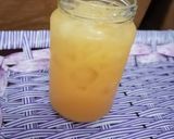 A picture of step 2 of Mango Slush 🥭🥭.