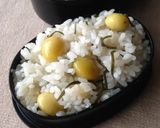 A picture of step 6 of Ginkgo Nut Rice.