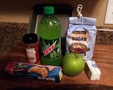 A picture of step 1 of Apple Dumplings.
