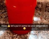A picture of step 5 of Watermelon juice 🍉.