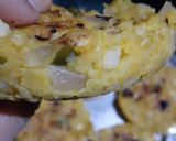A picture of step 6 of Steamed Poha Veggie bites.