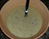 A picture of step 5 of Caesar saled with beef and a twist.