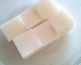 A picture of step 1 of Easy Ohagi Rice Cakes Made with Pre-Cut Mochi and Rice.