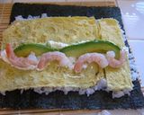 A picture of step 6 of Gori-Chan's California Roll.