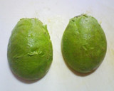 A picture of step 7 of How to Neatly Peel an Avocado.