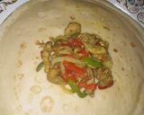A picture of step 5 of Chicken Stuffed Crepes.